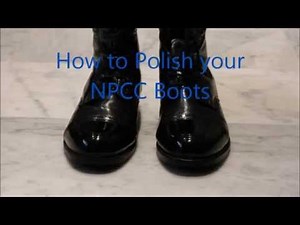 How to Polish your NPCC Boots