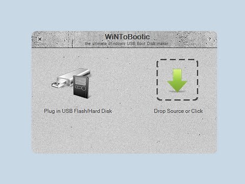 Create a Bootable USB Flash Drive For Windows 8 with WiNToBootic