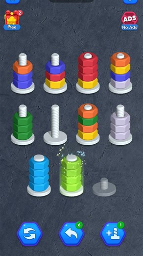 Nut Sort Game 🥜 | Relaxing & Satisfying Puzzle