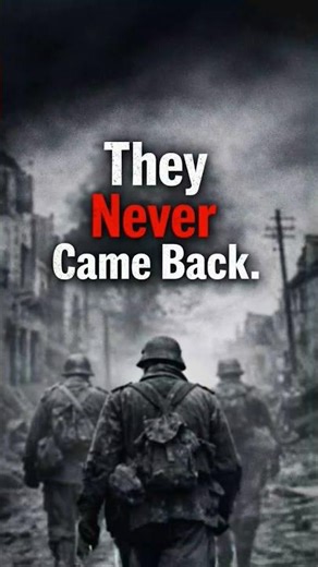 “They Never Came Back — The Forgotten Soldiers of WWII”