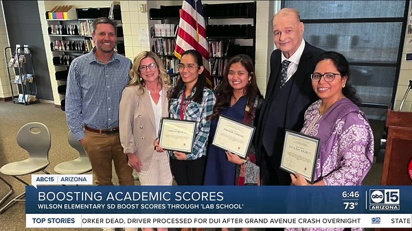 'Lab school' helps to boost elementary school's scores