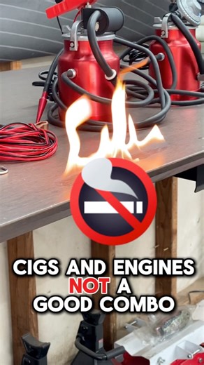 Autoline Pro on Instagram: "Fire + fuel = big boom. Unless you like spontaneous combustion, grab the right tool. Smoke your engine out — not your eyebrows off."