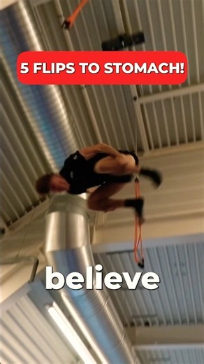 5 Backflips Off His Back?! 🤯