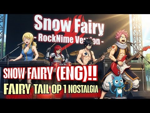 Snow Fairy (English Version) – Fairy Tail OP 1 | Cover by RockNime