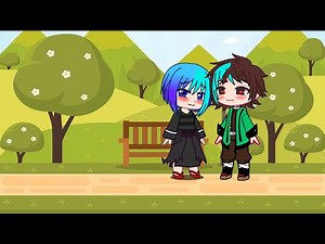 Fake soulmate color meme Tanjiro and Kanao TanKana || Gacha club || || Demon slayer ||