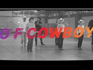 OF Cowboy ( Old Fashioned Cowboy.) country line dance.