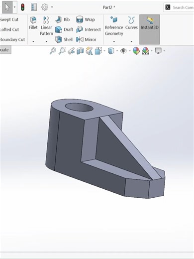 Beginner Solidworks Tutorial | YouTube Channel: CADSTUDENT #SOLIDWORKS #BEGINNER #TUTORIAL