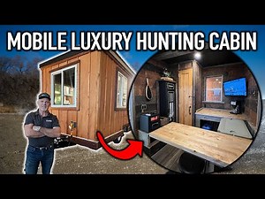 Inside FLAIR’S Off-Grid Mobile Deer Blind! (Full Interior Build)