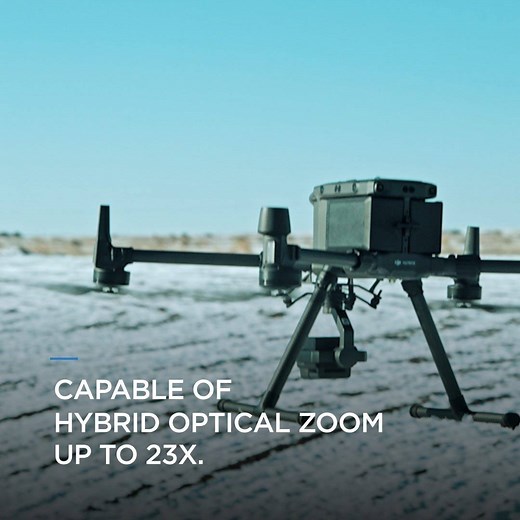 Presenting the Zenmuse H20 series, capable of 23x hybrid optical zoom. Designed for the Matrice 300 RTK and built for applications ranging from Search and Rescue to Inspection, keeping operators at a safe distance without compromising data quality. Learn more: https://bit.ly/TWH20Hyb | DJI