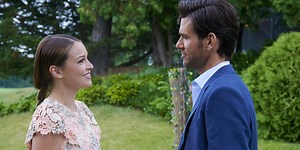 Hallmark’s Kayla Wallace & Kevin McGarry Admit Some Butterflies Did Escape While Filming ‘Feeling Butterflies’