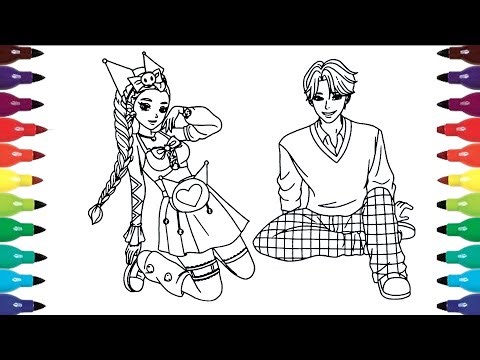 Top KPop Combat Outfits 👗 | Battle-Ready and Beautiful | Coloring Wonderland