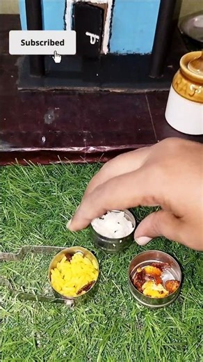 Satisfying Miniature Lunch Box 🍱 | Tiny Indian Meals #Shorts