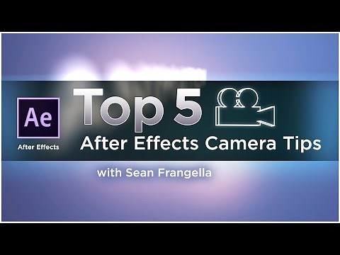 Top 5 After Effects 3D Camera Tips for better animation (AE tutorial) - Sean Frangella