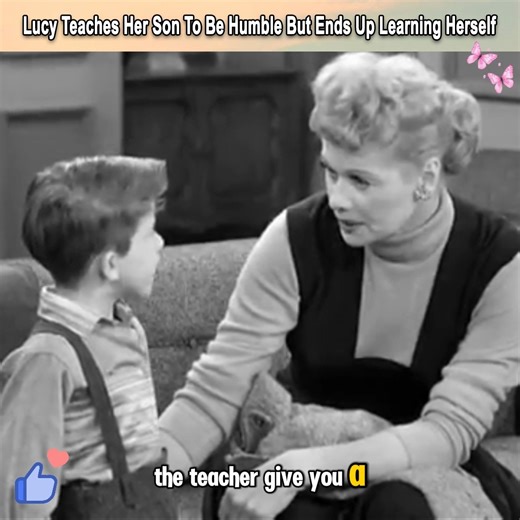 Lucy Teaches Her Son To Be Humble But Ends Up Learning Herself #ILoveLucy #LucilleBall #ClassicTV #LucyRicardo #Sitcom | Kayley Livingston