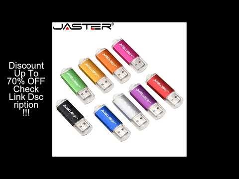 JASTER New Creative With Key Chain USB 2.0 Flash Drive 128GB 64GB 32GB 16GB 8GB 4GB 128MB Pendrive F