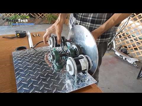 Energia gratis del viento generador eolico electrico casero / Aerogenerador casero