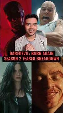 Daredevil: Born Again Season 2 Teaser Breakdown + Easter Eggs (JESSICA JONES RETURNS!!!)