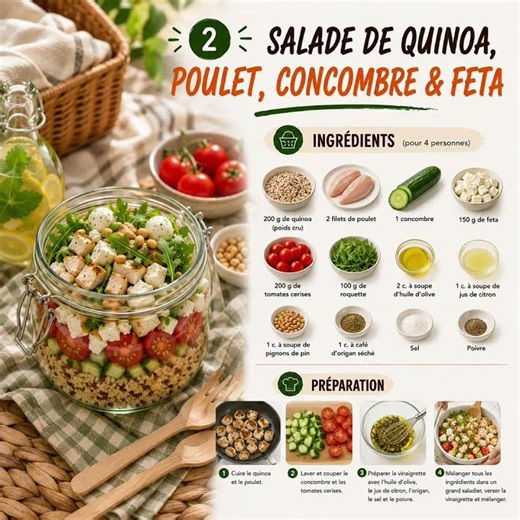 4 pique-niques sains pour l'été