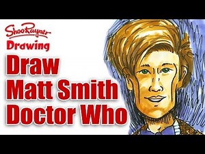 How to Draw Matt Smith as Doctor Who