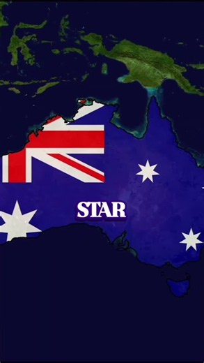 3 Amazing Australia Flag Facts 🇦🇺 #shorts