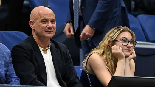 Steffi Graf abwesend bei Ehrung von Andre Agassi bei den US Open