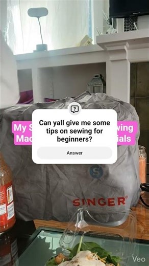 My Singer Beginners Sewing Machine.