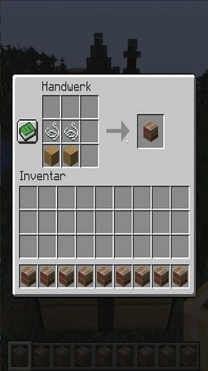 Minecraft Webstuhl Craften Tutorial