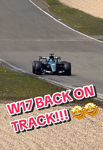 W17 Back on Track at Nürburgring!