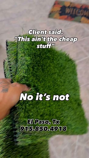 We only install quality, not the cheap stuff. Give us a call or message. Our reputation proceeds us. # BEST OF EL PASO 3years in a row. #landscape #hardscape #contractor #elpaso #foryou | Alpha Innovations Construction & Remodeling LLC