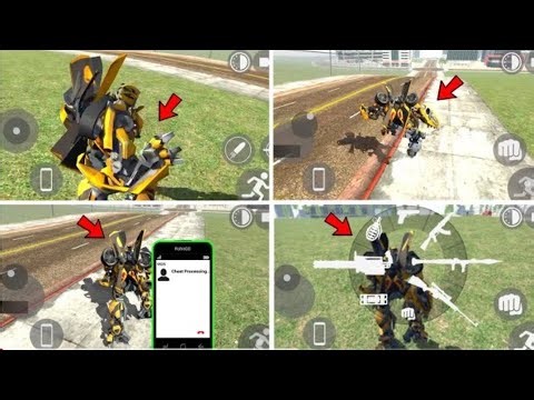 Franklin unlocking new robot character in Indian bike driving 3D