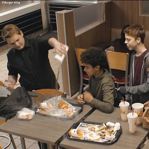 Would you intervene if you saw bullying like this? Credit: Burger King | VT Action