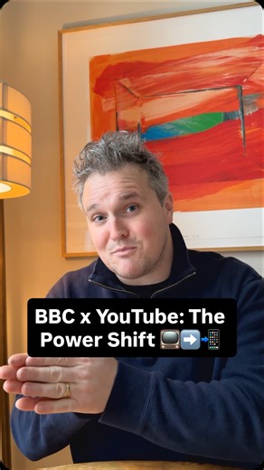 The Gist on Instagram: "The @bbc just cut a landmark deal with @youtube . 📺📲 It’ll now make YouTube-first programmes, meaning public service TV is moving into a private feed. This is the kind of thing @_getthegist looks for, who controls attention now. #TheGist #BBC #YouTube #Media Business 📑 SOURCE: Variety — “BBC Confirms Landmark YouTube Deal” (bespoke YouTube programmes + wider partnership) - Link in bio"