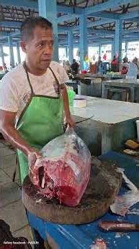 fillet big tuna fresh meat #fishcutting #fillet #fish #seafood #fishing #shorts