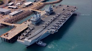 70K views · 1.5K reactions | The Royal Navy flagship HMS Prince of Wales has made a historic visit to Darwin in Australia, becoming the first British aircraft carrier to make such a journey since 1997. Find out more about her recent operations in the comments 﫡 https://tinyurl.com/5n6n5v2f | The News, Portsmouth | Facebook