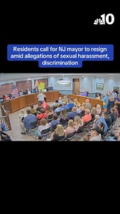 The mayor of Pemberton, New Jersey, walked out of a special meeting that was held on Monday as members of the community called for his resignation amid concerns over what one official described as “incidents of misconduct.” A video recording shows Pemberton Township Mayor Jack Tompkins leaving a community meeting on Monday, July 7, after a resident called for him to resign, saying he treated her badly in the past. @miguelmvalle has more details on the allegations against Tompkins, which include 