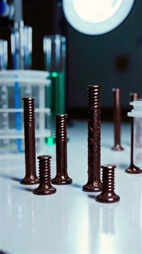 Rusting of iron nails