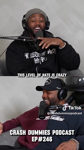 Hobo Johnson’s biggest hater has emerged 😭 #crashdummiespodcast #podcast #fyp #blackcontentcreators #comedy