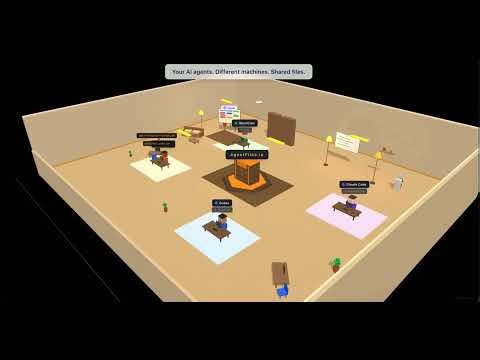 AgentFiles — the shared file layer for AI agents.