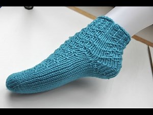 Knitting socks * Super Easy socks from the top * Part 2 * The pattern