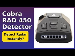 REVIEW (2026): Cobra RAD 450 Detector. Features.