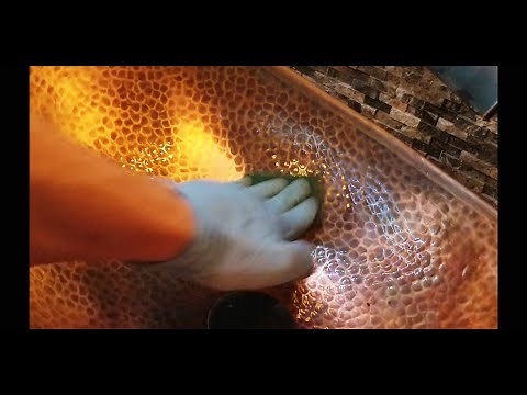 Copper Sink - Clean, RePolish, and Shine!