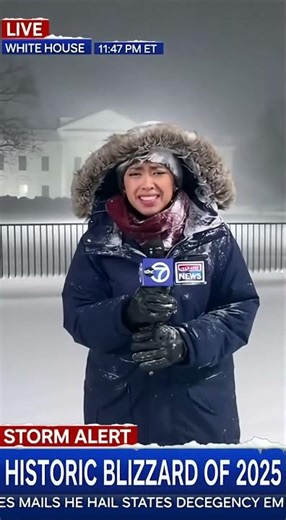 Blizzard Chaos Hits the White House!