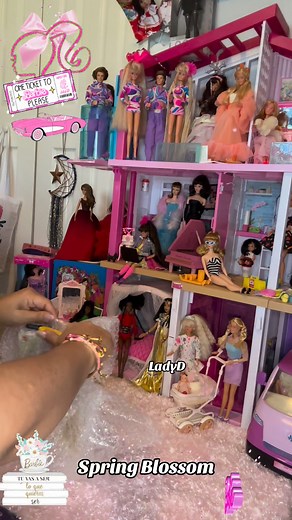 7.1K views · 170 reactions | Unboxing 1995 Barbie Dolll Spring Blossom. #unboxing #barbiedoll #reelsfbシ #dollroom #springblossombarbie | Thrifting finds with D the vintage girl | Facebook