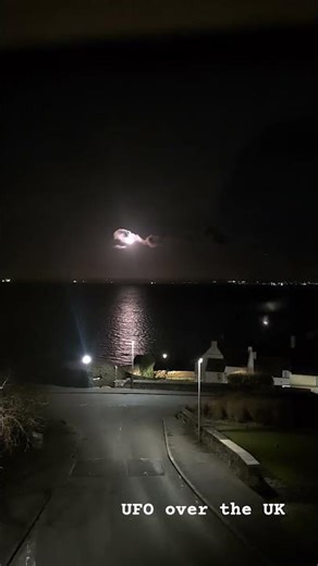 I saw it again. Around 11 pm over the North Sea. Unidentified Flying Object. Who knows what it is?