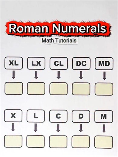 Roman Numerals Challenge! Can you convert this?💯 #MathChallenge2025 #mathtechnique #Mathhack #MathMadeSimple #MathTutor #mathskills #MathTrick #Math #mathteachergon #MathMadeEasy #romannumerals | Math Tutorials