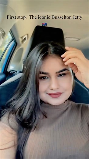 🍁 on Instagram: "Stop 1: Busselton Jetty ✅ Sun, water, and memories we’ll probably keep forever . . . . #internationalstudentlife #viral #trending #australia #roadtrip #perth #busselton #indian"