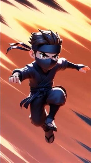 Mysterious Ninja 🥷 | The True Protector of the Village #ninja #daku #shorts #viral #fighting #fun...