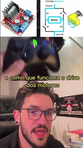 Carrinho de controle remoto com controle de Xbox 360 e arduino.