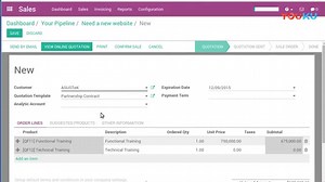 Odoo CRM (客户关系管理)