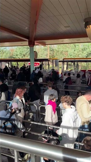 Cars ride lineup at Paris Disneyland